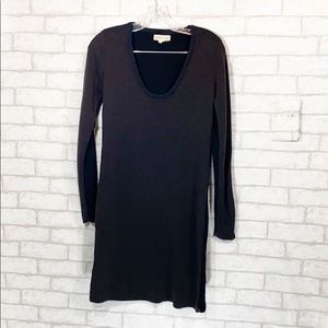 Label+thread brown/black sweater dress size L